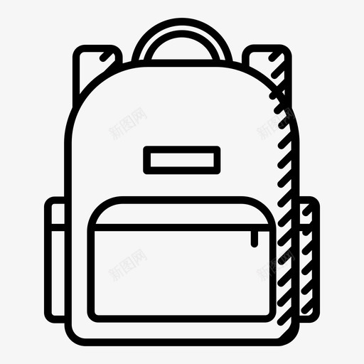 采购产品背包书包学生包图标svg_新图网 https://ixintu.com 书包 产品 学校教育 学生 旅游 背包 采购