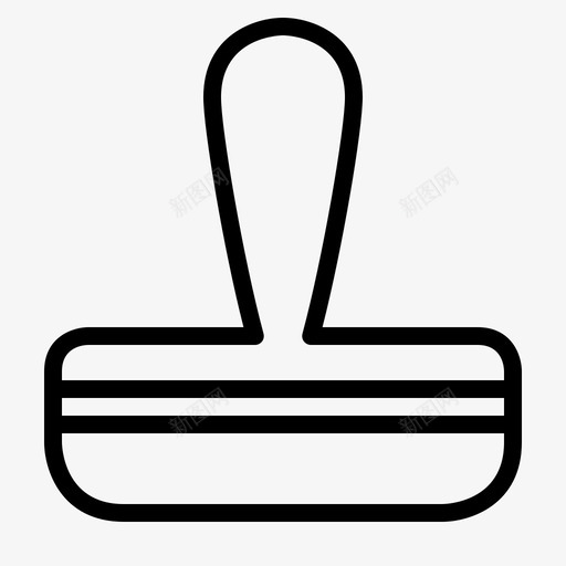 克隆图章图形邮件图标svg_新图网 https://ixintu.com 克隆图章 图形 线条图形 补丁 邮件