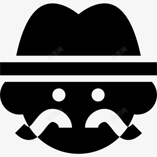 农夫农场34填充图标svg_新图网 https://ixintu.com 农场 农夫 填充