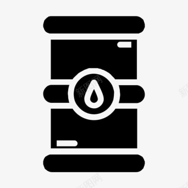 油罐油桶能源图标图标