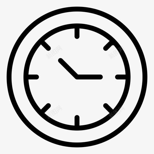 时钟天文钟时间图标svg_新图网 https://ixintu.com 天文钟 客户服务 时钟 时间