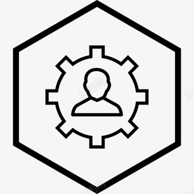管理业务经理图标图标