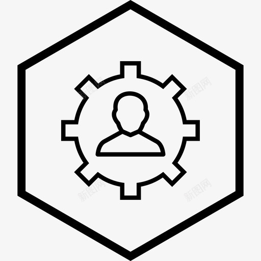 管理业务经理图标svg_新图网 https://ixintu.com 业务 用户 管理 经理