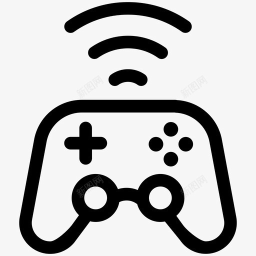 gamepadvideogamexbox图标svg_新图网 https://ixintu.com gamepad one videogame xbox