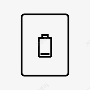 电池充电ipad图标图标