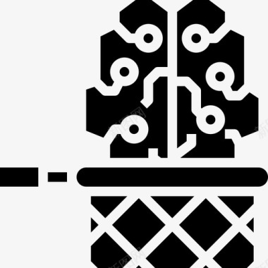 人工智能大脑概念2填充图标图标