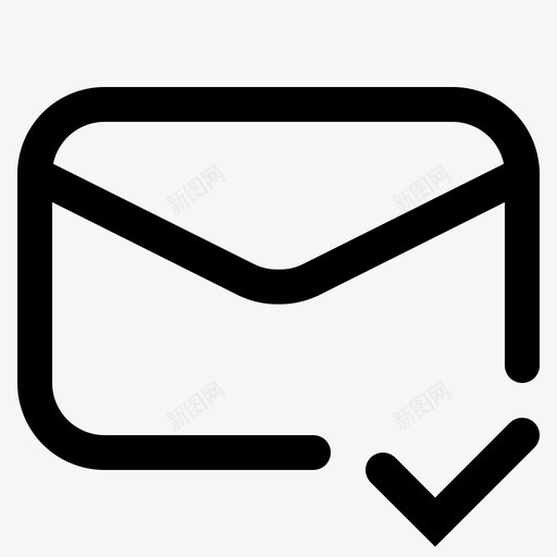 发送成功电子邮件邮件系统图标svg_新图网 https://ixintu.com 发送 成功 电子邮件 邮件系统