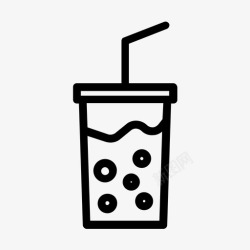 白色杯子模板饮料卡布奇诺咖啡图标高清图片