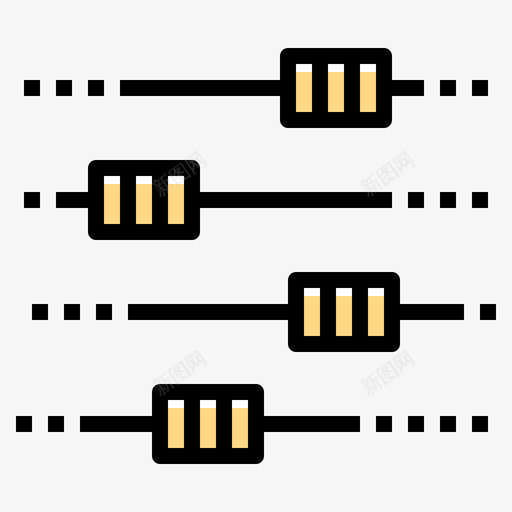 设置计算机46线性颜色图标svg_新图网 https://ixintu.com 线性 计算机 设置 颜色