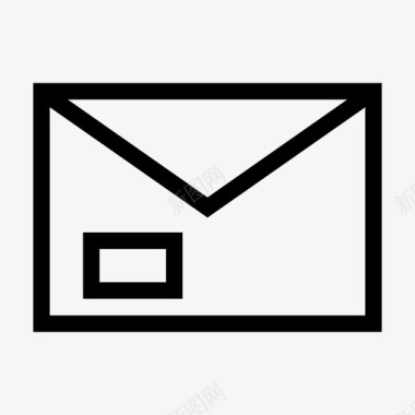信件业务电子邮件图标图标