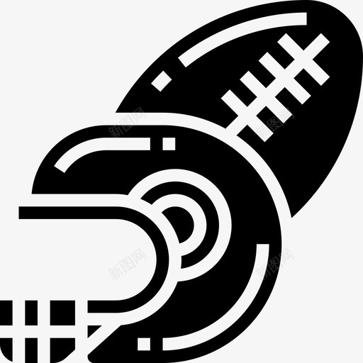 美式足球运动77字形图标svg_新图网 https://ixintu.com 字形 美式 足球 运动