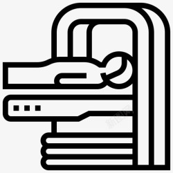 肿瘤检查ct扫描仪机器肿瘤图标高清图片