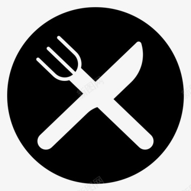 餐厅餐饮美食图标图标