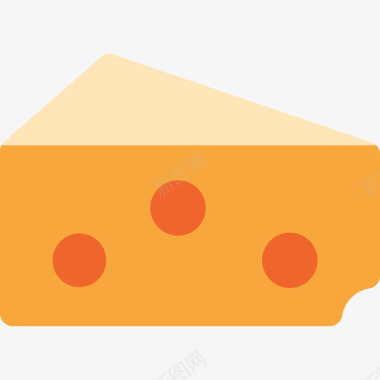 奶酪超市40扁平图标图标