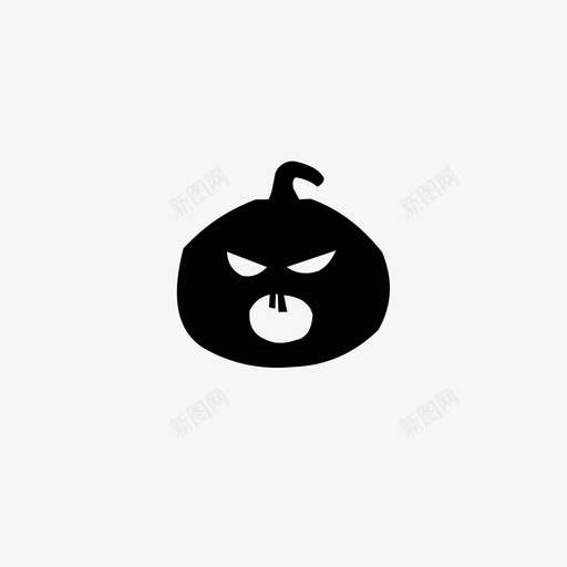 南瓜有趣的万圣节杰克o灯笼图标svg_新图网 https://ixintu.com 万圣节 南瓜 有趣 杰克 灯笼