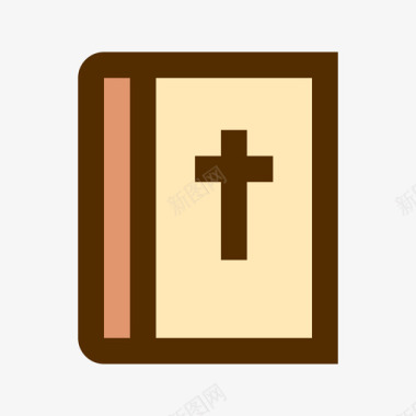 圣经宗教34直系肤色图标图标