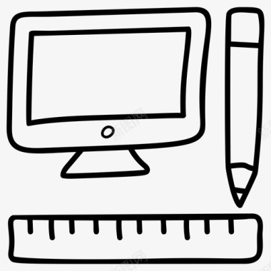 网页电脑图形学工具图标图标