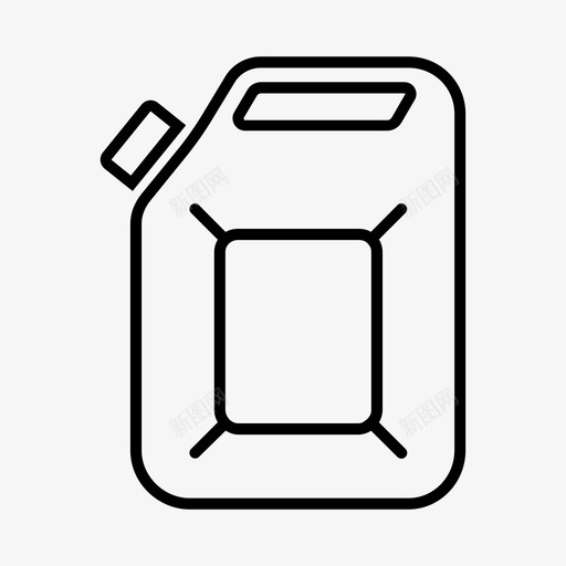 罐装加仑包装图标svg_新图网 https://ixintu.com 加仑 包装 罐装