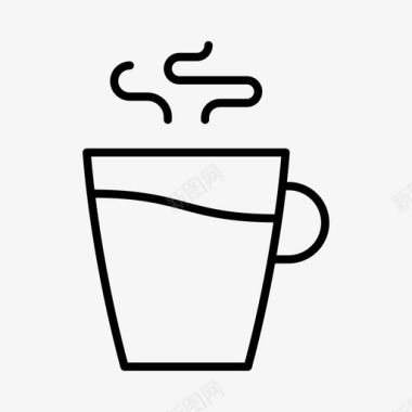 咖啡杯饮料浓缩咖啡图标图标
