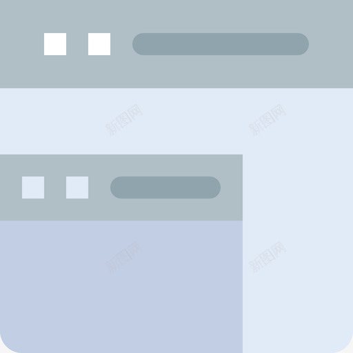 窗口网站布局和用户界面平面图标svg_新图网 https://ixintu.com 布局 平面 用户界面 窗口 网站
