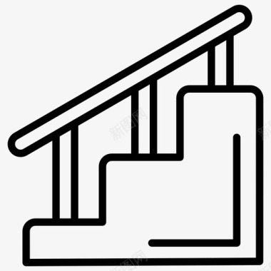 住宅楼梯家居用品常规系列6图标图标