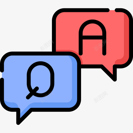 Qa学院10线性颜色图标svg_新图网 https://ixintu.com Qa 学院 线性 颜色