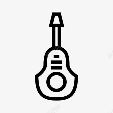 吉他教育乐器图标图标