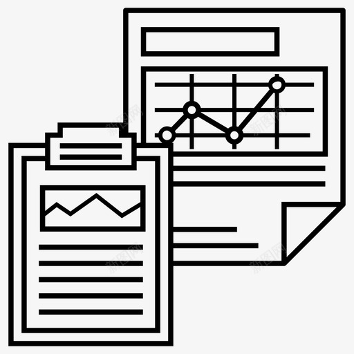 图形报告分析效率报告图标svg_新图网 https://ixintu.com 一套 分析 商业 图形 报告 效率 案例 生产力 白皮书 研究 财务报告