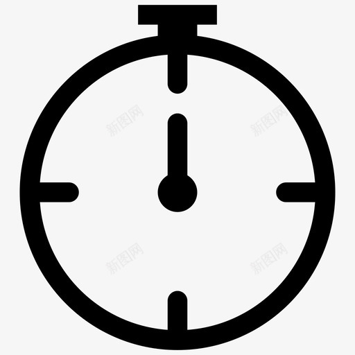 秒表截止日期持续时间图标svg_新图网 https://ixintu.com 图标 截止 截止日 持续时间 日期 时间 用户界面 秒表 粗体 计时 计时器