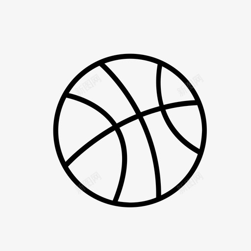 球篮球运动图标svg_新图网 https://ixintu.com nba 球 篮球 运动 锻炼