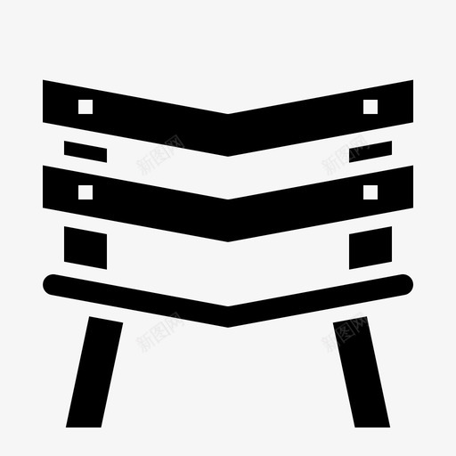 爱椅子韩国图标svg_新图网 https://ixintu.com 地标 旅行 椅子 韩国