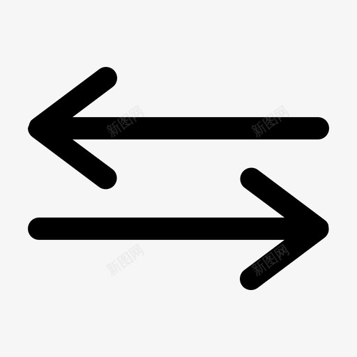 交易箭头买入图标svg_新图网 https://ixintu.com 买入 交易 卖出 电子商务ui字形 箭头