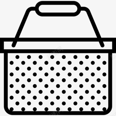 篮子集装箱货物图标图标