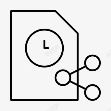 数据文件共享图标图标