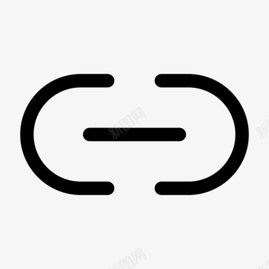 链连接材料符号集4图标图标