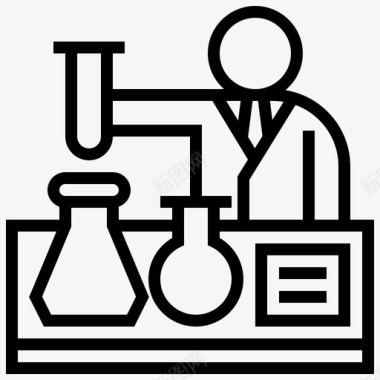 生物工程生物工程21线性图标图标