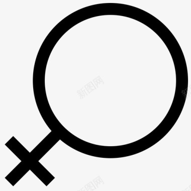 性别女性用户界面图标图标