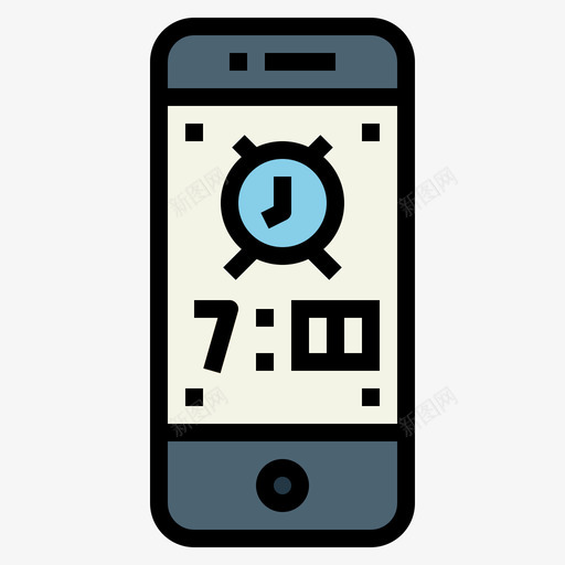 智能手机手表14线性颜色图标svg_新图网 https://ixintu.com 手表14 智能手机 线性颜色