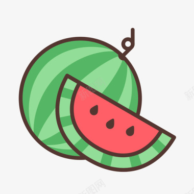 西瓜 watermelon图标