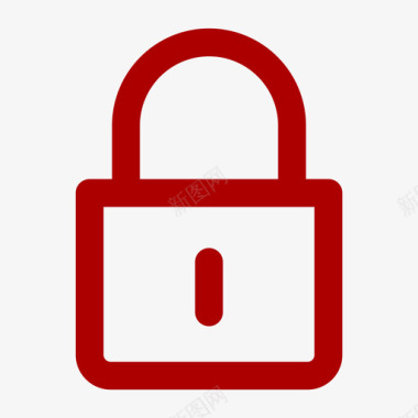 安全,密码,锁,安全,保护,线性,扁平,填充,单色,简约,圆润图标