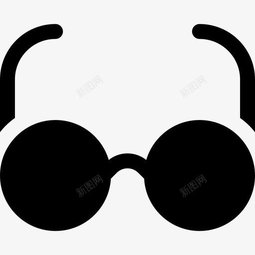 眼镜教育244装满图标svg_新图网 https://ixintu.com 教育 眼镜 装满