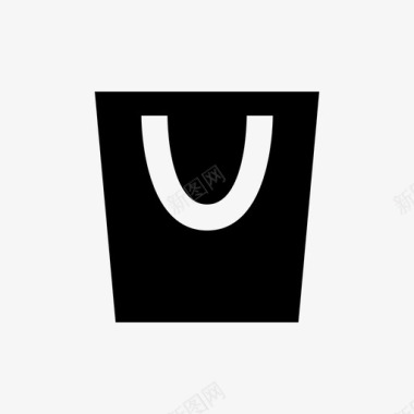 购物袋集市大减价图标图标