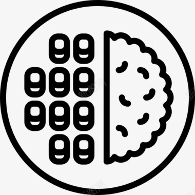 肉类96号餐厅直系图标图标