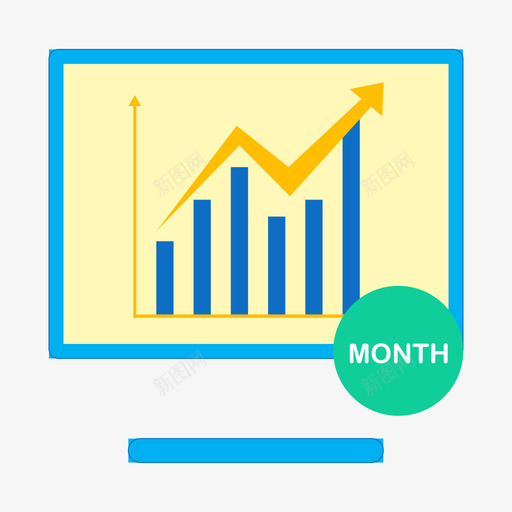 08.月度完成情况svg_新图网 https://ixintu.com 08.月度完成情况