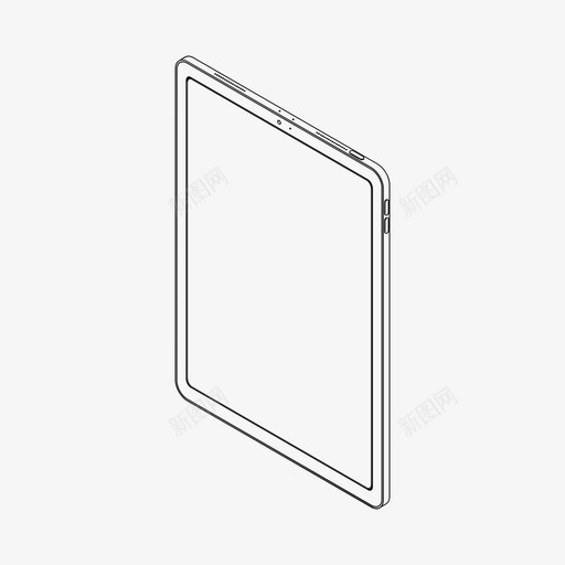 平板电脑数码ipad图标svg_新图网 https://ixintu.com ipad 套件 屏幕 平板电脑 技术 数码