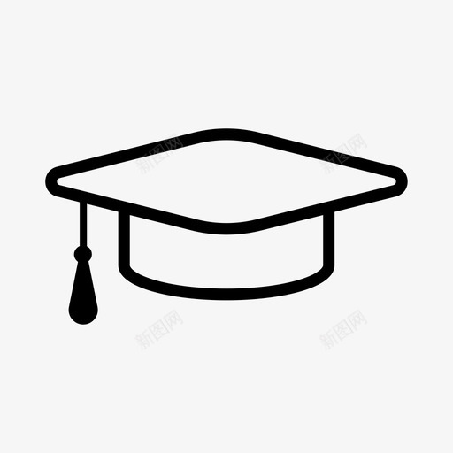 毕业帽祝贺摩托纸板图标svg_新图网 https://ixintu.com 学校 摩托纸板 毕业帽 祝贺
