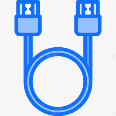 Hdmi电脑54蓝色图标图标