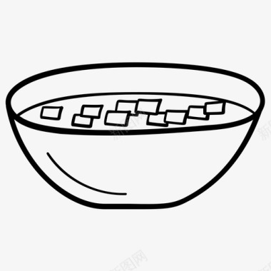 俄克拉什卡碗菜肴图标图标