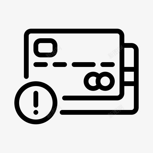 错误支付atm信用卡图标svg_新图网 https://ixintu.com atm seo 信用卡 借记卡 支付 网络 错误