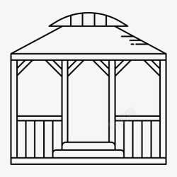 室外不锈钢花园家具露台家具花园图标高清图片